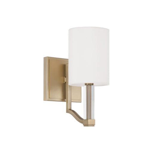 Capital Lighting 657011MA-715 One Light Wall Sconce, Matte Brass