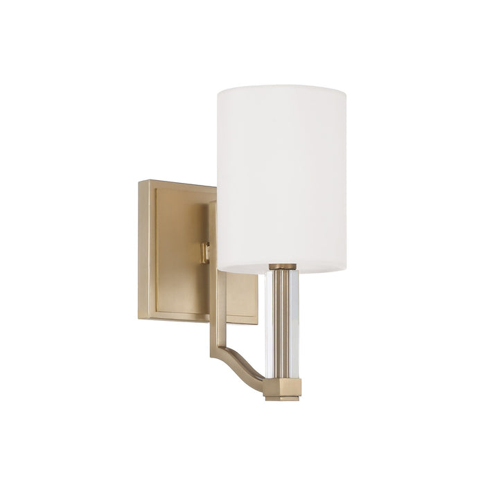 Capital Lighting 657011MA-715 One Light Wall Sconce, Matte Brass