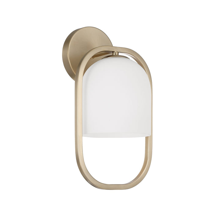 Capital Lighting 657311MA-558 One Light Wall Sconce, Matte Brass