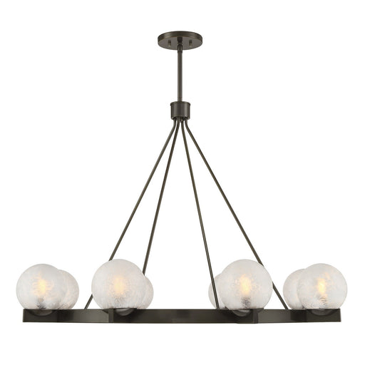 Savoy House 1-1015-8-15 Eight Light Chandelier, Mediterranean Bronze