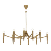 Savoy House 1-1528-10-106 Ten Light Linear Chandelier, Spumante