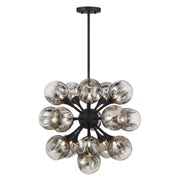 Savoy House 1-7934-16-89 16 Light Chandelier, Matte Black