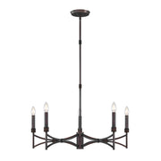 Savoy House 1-8167-5-26 Five Light Chandelier, Champagne Mist