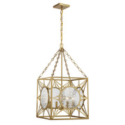 Savoy House 3-5063-4-322 Four Light Pendant, Warm Brass