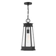 Savoy House 5-208-BK One Light Outdoor Hanging Lantern, Matte Black