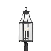 Savoy House 5-609-BK Three Light Outdoor Post Lantern, Matte Black