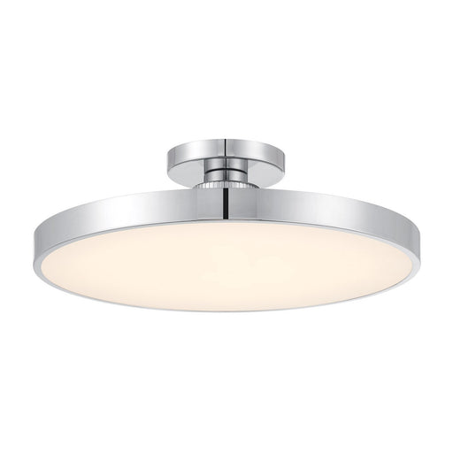 Savoy House 6-2969-1-11 LED Semi-Flush Mount, Chrome