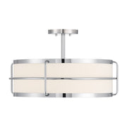 Savoy House 6-4193-4-11 Four Light Semi-Flush Mount, Chrome