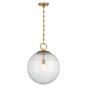 Savoy House 7-1840-1-322 One Light Pendant, Warm Brass