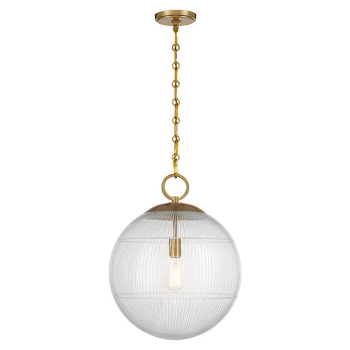 Savoy House 7-1840-1-322 One Light Pendant, Warm Brass