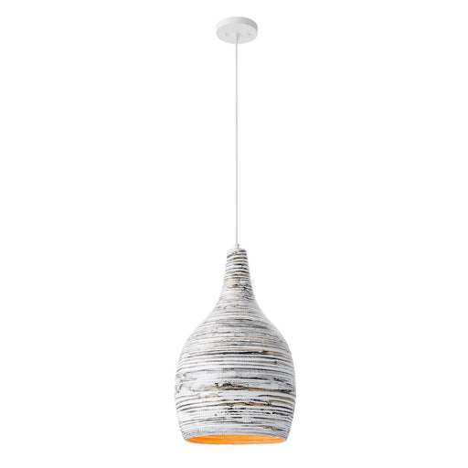 Savoy House 7-3098-1-204 One Light Pendant, Brindled Bamboo