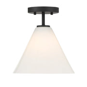 Savoy House 7-4011-1-89 One Light Mini-Pendant, Matte Black