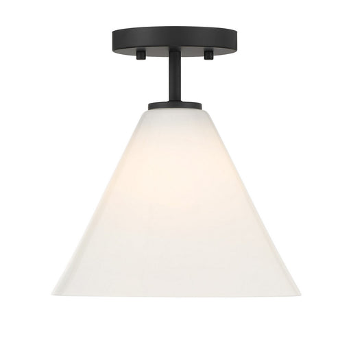 Savoy House 7-4011-1-89 One Light Mini-Pendant, Matte Black