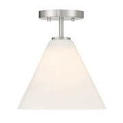 Savoy House 7-4011-1-SN One Light Mini-Pendant, Satin Nickel
