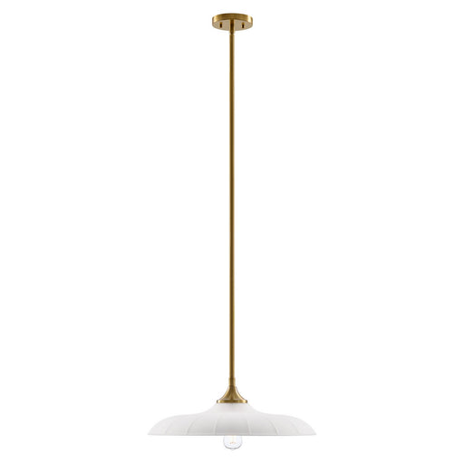 Savoy House 7-4286-1-322 One Light Pendant, Warm Brass