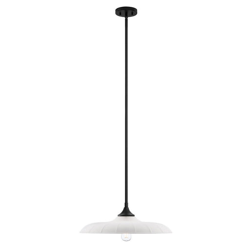 Savoy House 7-4286-1-89 One Light Pendant, Matte Black