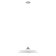 Savoy House 7-4286-1-SN One Light Pendant, Satin Nickel