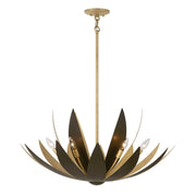 Savoy House 7-4628-6-24 Six Light Pendant, Centura/Burnished Gold