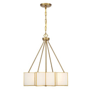 Savoy House 7-5988-3-322 Three Light Pendant, Warm Brass