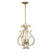 Savoy House 7-6095-3-127 Three Light Pendant, Noble Brass