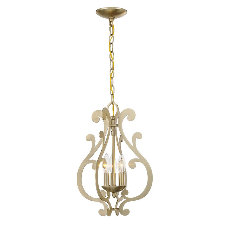 Savoy House 7-6095-3-127 Three Light Pendant, Noble Brass