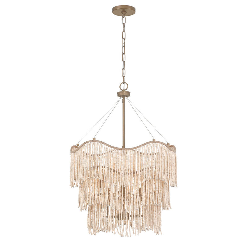 Savoy House 7-7520-6-17 Six Light Pendant, Cypress