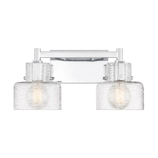 Savoy House 8-1030-2-11 Two Light Bathroom Vanity, Chrome