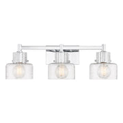 Savoy House 8-1030-3-11 Three Light Bathroom Vanity, Chrome