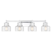 Savoy House 8-1030-4-11 Four Light Bathroom Vanity, Chrome