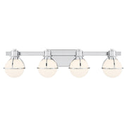 Savoy House 8-1060-4-11 Four Light Bathroom Vanity, Chrome
