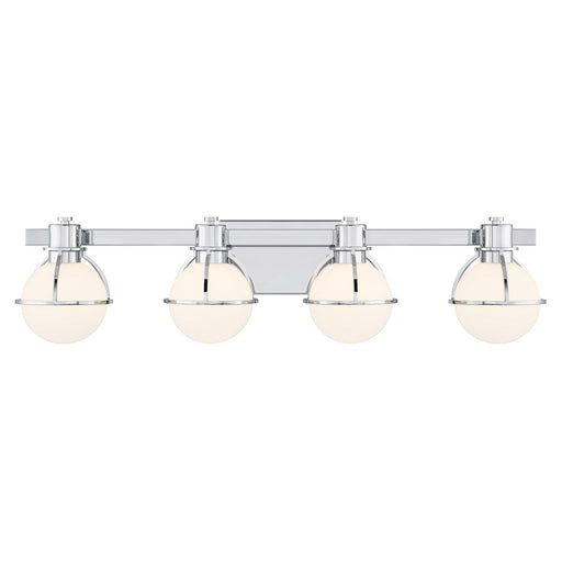 Savoy House 8-1060-4-11 Four Light Bathroom Vanity, Chrome