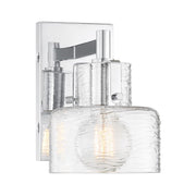 Savoy House 9-1030-1-11 One Light Wall Sconce, Chrome