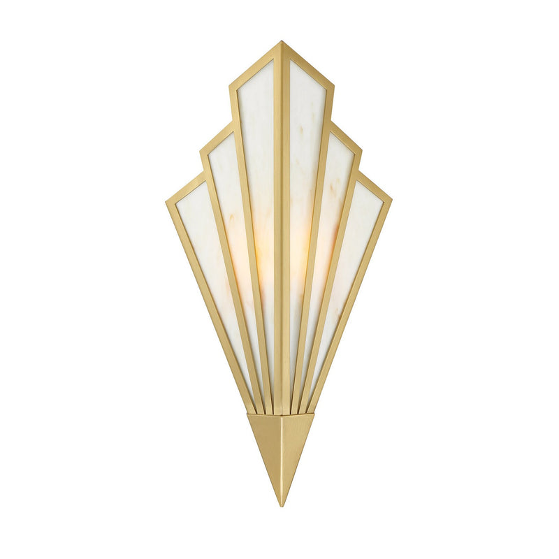 Savoy House 9-1037-1-322 LED Wall Sconce, Warm Brass