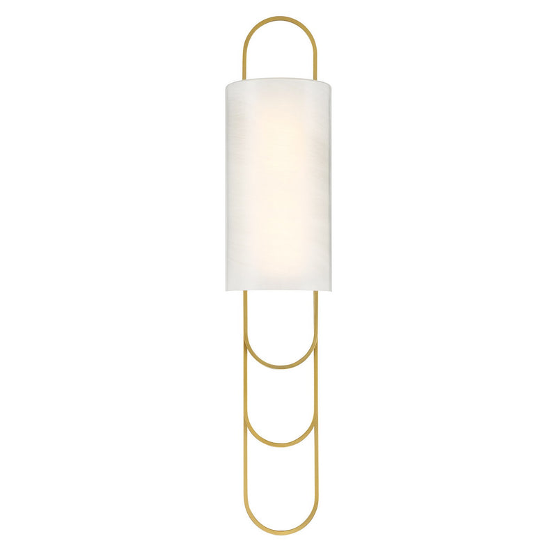 Savoy House 9-1051-1-322 LED Wall Sconce, Warm Brass