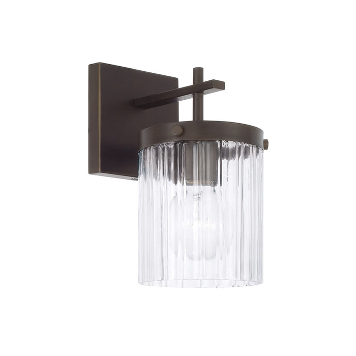 Capital Lighting 656211OR-555 One Light Wall Sconce, Oil Rubbed Bronze