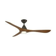 Modern Forms Fans FR-D2504-60L-BZ/DK 60"Ceiling Fan, Bronze/Distressed Koa