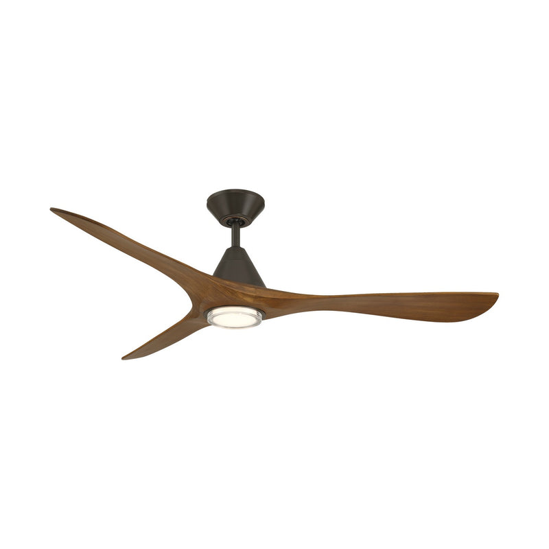Modern Forms Fans FR-D2504-60L-BZ/DK 60"Ceiling Fan, Bronze/Distressed Koa