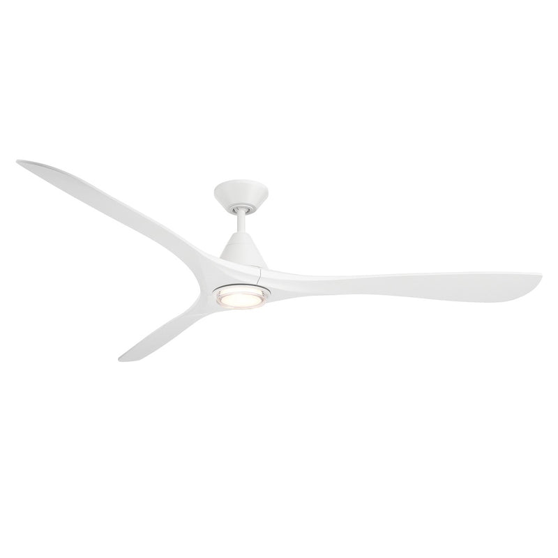 Modern Forms Fans FR-D2504-72L-MW 72"Ceiling Fan, Matte White