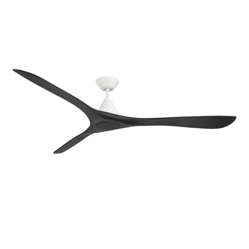 Modern Forms Fans FR-D2504-72-MW/MB 72"Ceiling Fan, Matte White/Matte Black