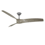 Modern Forms Fans FR-W2006-72L-GH/WW 72"Ceiling Fan, Graphite/Weathered Wood