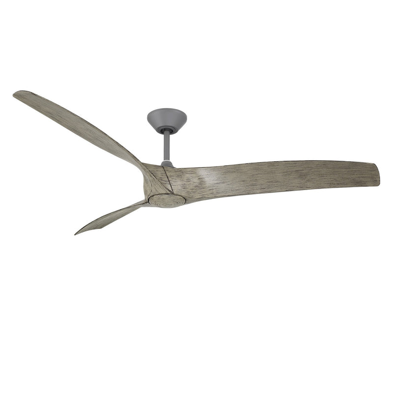 Modern Forms Fans FR-W2006-72L-GH/WW 72"Ceiling Fan, Graphite/Weathered Wood