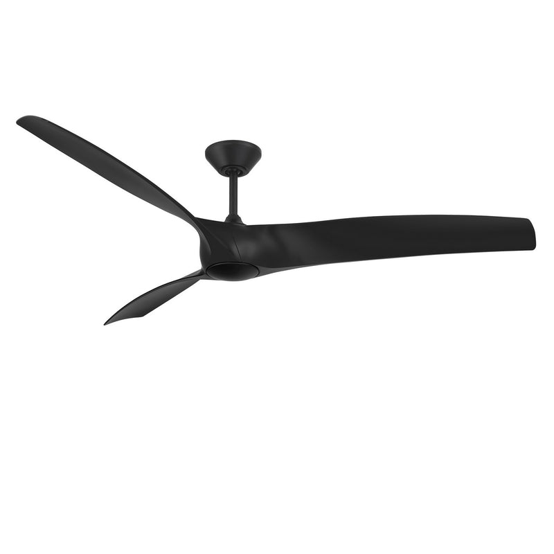 Modern Forms Fans FR-W2006-72L-MB 72"Ceiling Fan, Matte Black