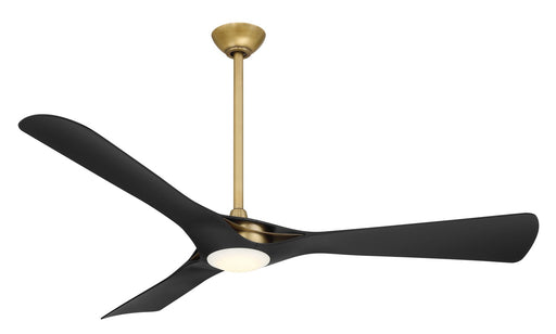Minka-Aire F668L-LBR/CL 60"Ceiling Fan, Legacy Brass