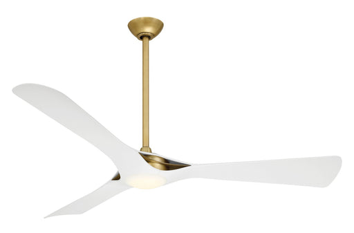 Minka-Aire F668L-LBR/WHF 60"Ceiling Fan, Legacy Brass