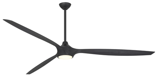 Minka-Aire F763L-CL/SSB 84"Ceiling Fan, Coal Black
