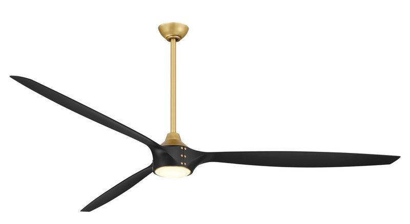 Minka-Aire F763L-LBR/CL 84"Ceiling Fan, Legacy Brass