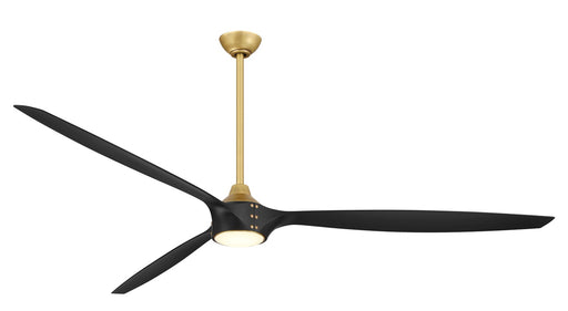Minka-Aire F763L-LBR/CL 84"Ceiling Fan, Legacy Brass