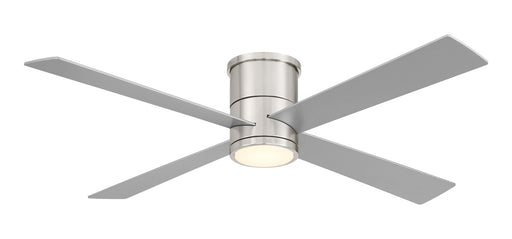 Minka-Aire F797L-BN/SL 54"Ceiling Fan, Brushed Nickel With Silver Blades