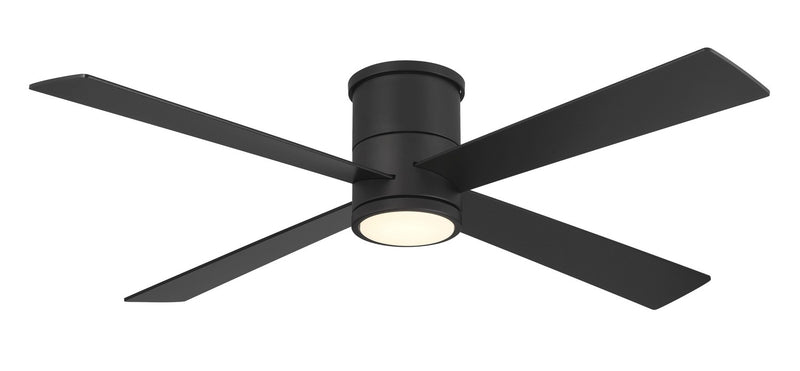 Minka-Aire F797L-CL 54"Ceiling Fan, Coal Black