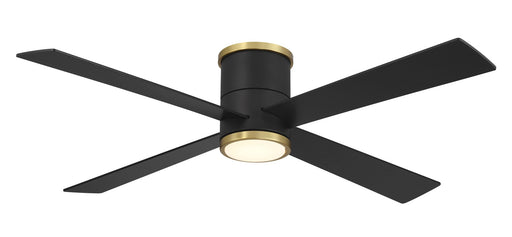 Minka-Aire F797L-CL/SBR 54"Ceiling Fan, Coal Black